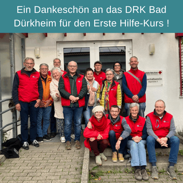 Für den Notfall, der hoffentlich nie eintreten wird, vorbereitet sein